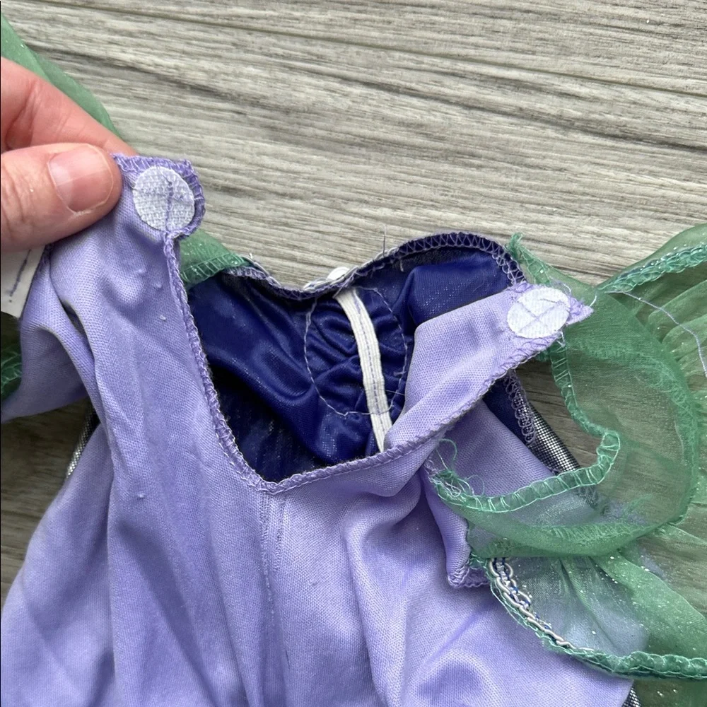 Disney Classics Ariel Mermaid Costume Purple and Green